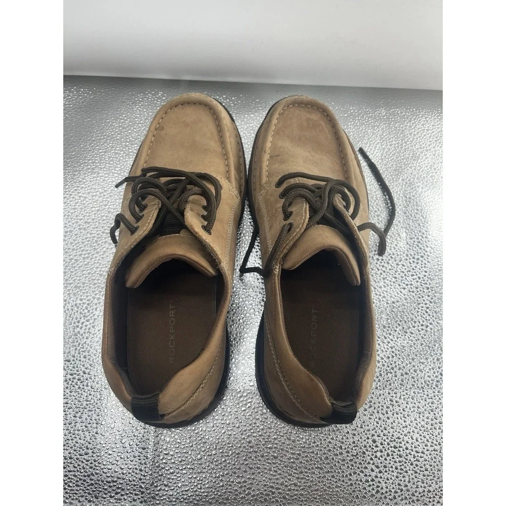 Rockport Men's Shoes Size 11 Casual Lace Up Leather Upper Brown Oxford‎
